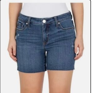 Seven Denim Blue Women's 5” weekend Jean Shorts size 14